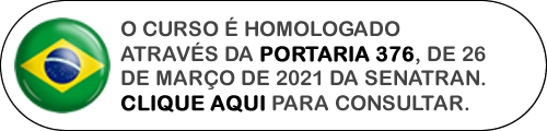 Cursos Reconhecidos pelo Senatran, válido em todo o Brasil